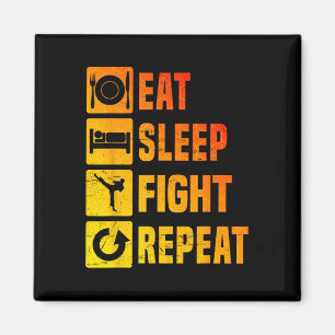 Kickboxer Herren Kickbox Kickboxen Boxen Magnet