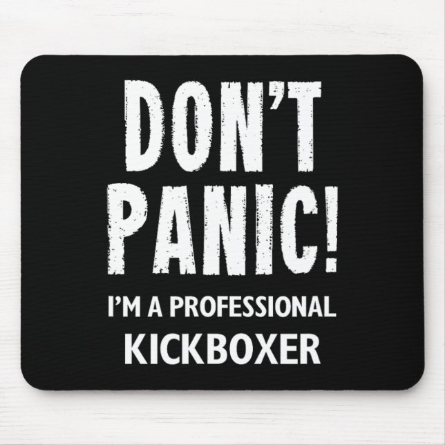Kickboxer  mousepad (Vorne)