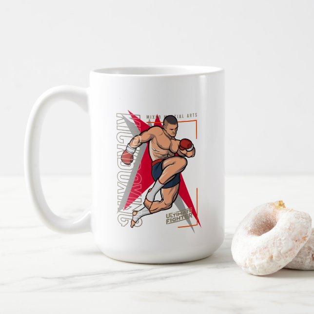 Kickboxing | #15 Klassische Tasse (Mit Donut)