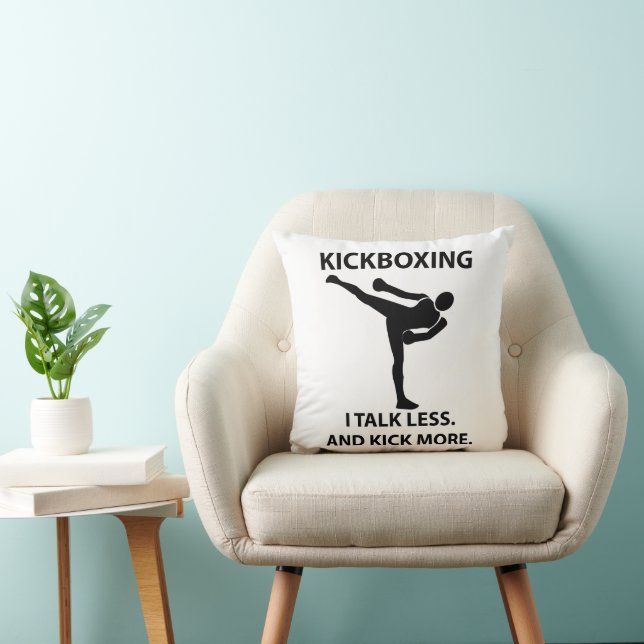 Kickboxing Boxer Sport Fighting Kickboxing Kissen (Stuhl )