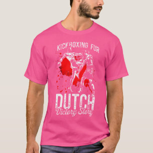 Kickboxing Fur Niederländischer Sieg Muay Thai Dut T-Shirt