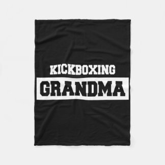 Kickboxing Grandma - Kickboxer  Fleecedecke