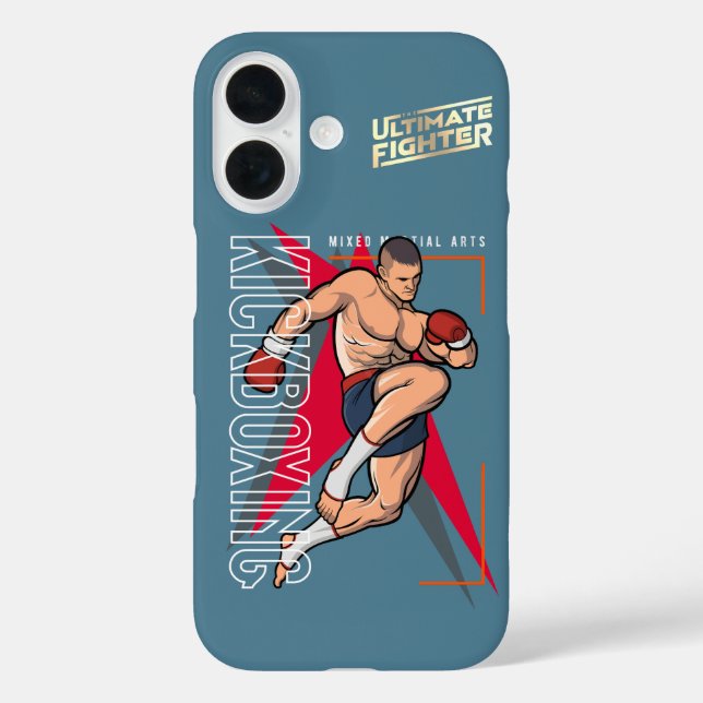 Kickboxing | iPhone 16 hülle (Rückseite)