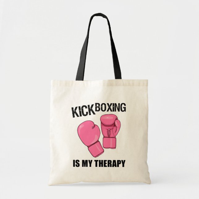 Kickboxing ist meiner tragetasche (Vorne)