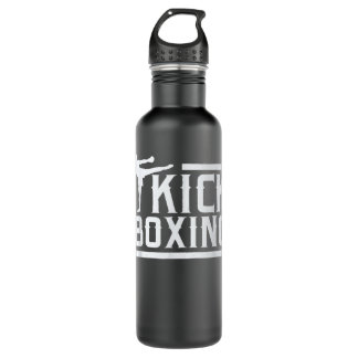 Kickboxing Kick Boxing for Muay Thai Fighter Edelstahlflasche