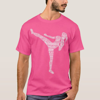 Kickboxing Kickboxer Karate Girls T-Shirt
