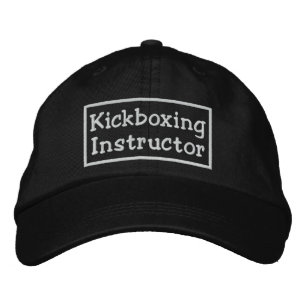 Kickboxing-Lehrer Bestickte Kappe
