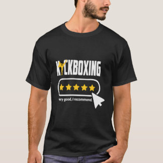 Kickboxing Liebhaber Fünf-Sterne-Bewertung empfohl T-Shirt