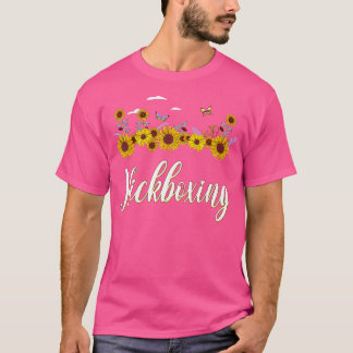 Kickboxing-Mama für Sonnenblumen T-Shirt