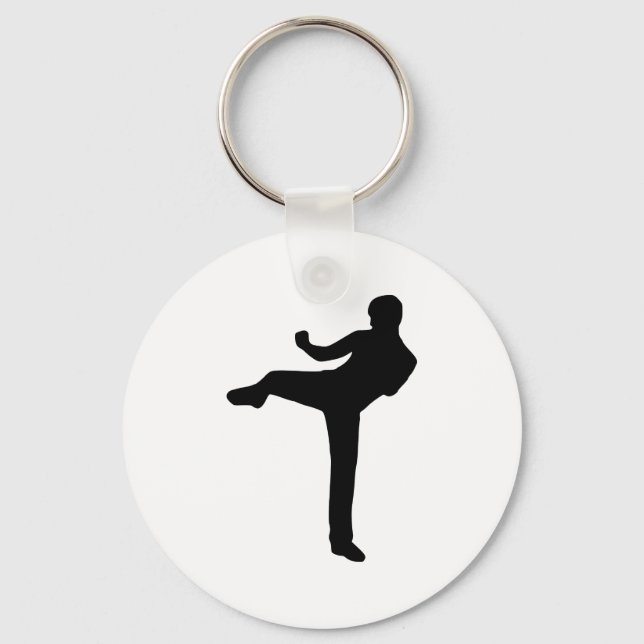 Kickboxing Schlüsselanhänger (Vorderseite)