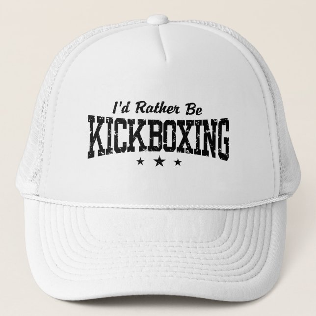 Kickboxing Truckerkappe (Vorderseite)
