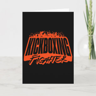 Kickboxkämpfer, Training, Sportbekleidung, Boxen, Karte
