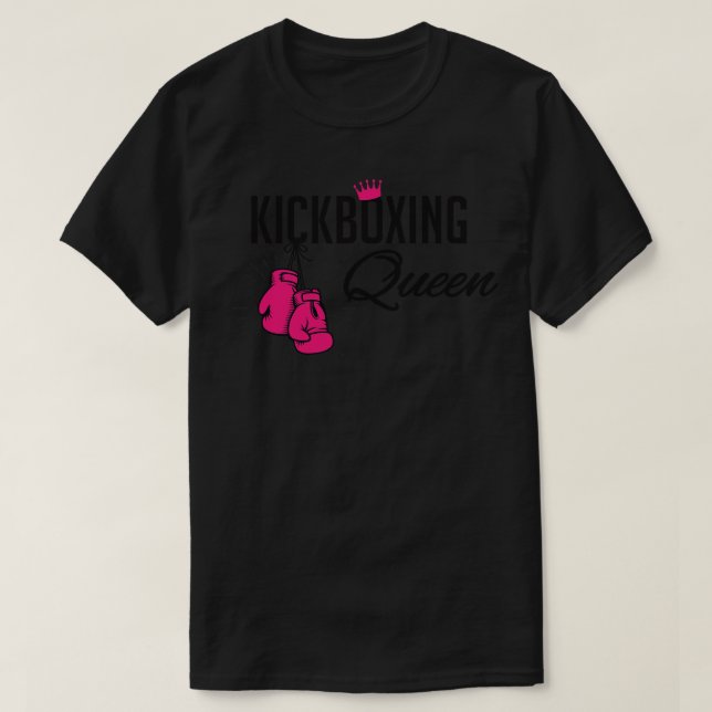 Kickboxkönigin T-Shirt (Design vorne)