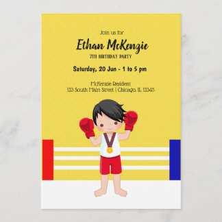Kickboxsport Einladung