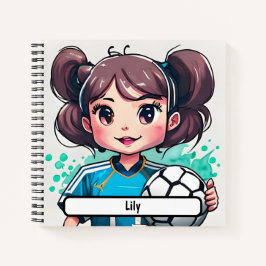 Kickin-Süsse-Notebook mit benutzerdefinierter Name Notizbuch