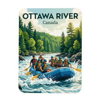 Kicking Horse River Kanada Magnet