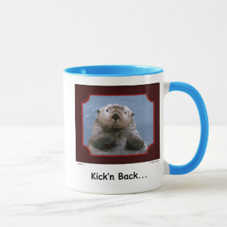 "Kick'n Rückseite!" Seeotter-Tasse Tasse