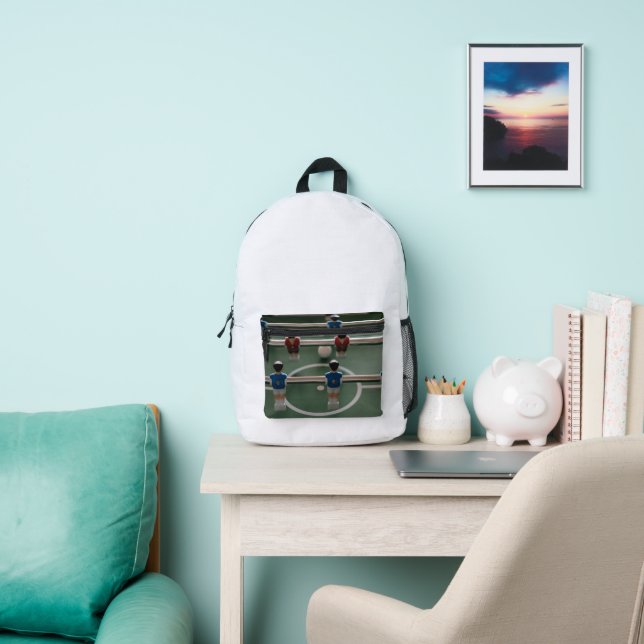 Kickoff-Kampf: Der ultimative Fußballauftritt Bedruckter Rucksack (InSitu)