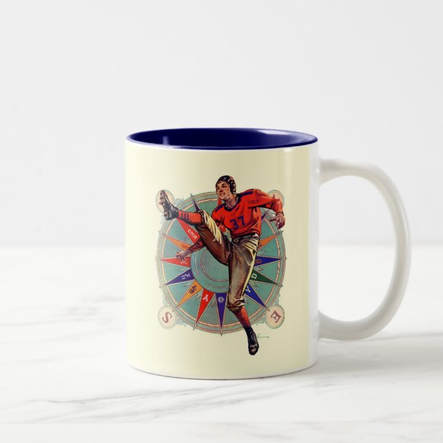 Kickoff Zweifarbige Tasse (Rechts)