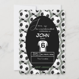 Kickstart der Feier zum 6. Geburtstag Einladung