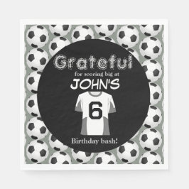 Kickstart der Feier zum 6. Geburtstag Serviette