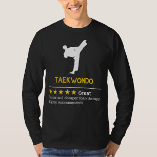 Kickstart-Lachen: Taekwondo - billiger, schneller, T-Shirt