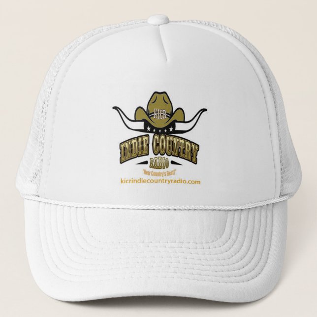 KICR Indie Country Radio Cap Truckerkappe (Vorderseite)