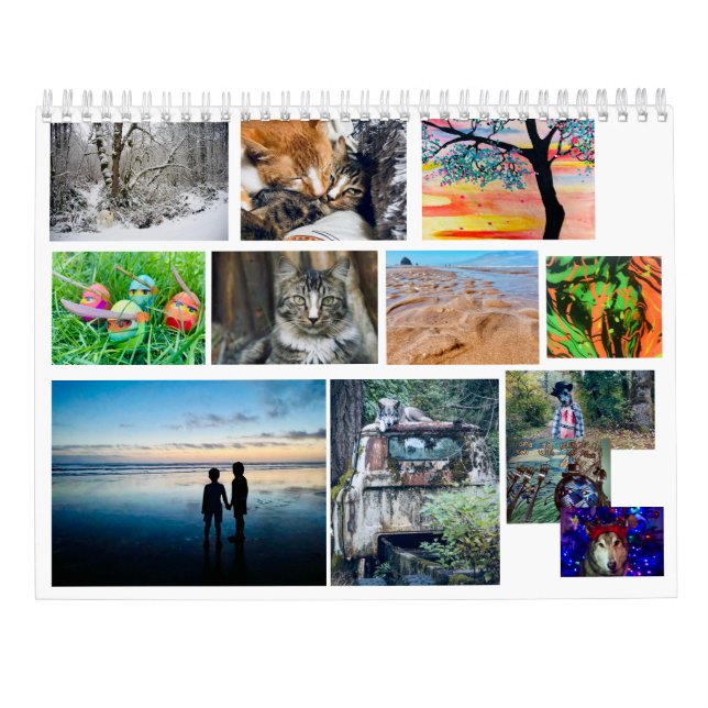 Kid Art Calendar 2026 Kalender (Rückseite)