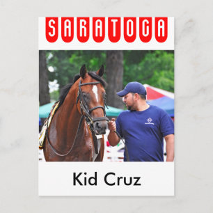 Kid Cruz in Saratoga Postkarte