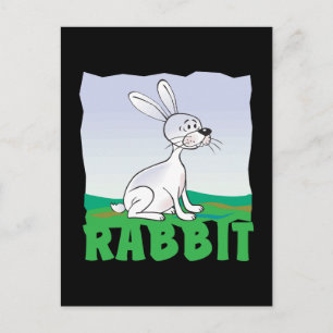 Kid Friendly Rabbit Postkarte
