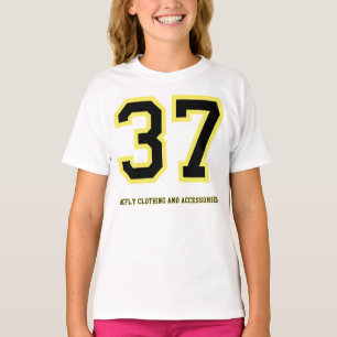 "Kid Got Bank T - Shirt Jersey #37 Clothing Design