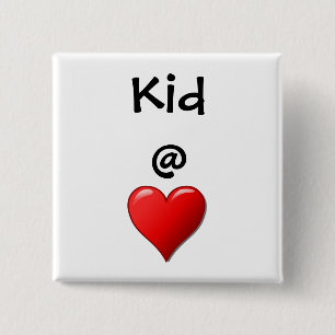 Kid @ Heart Button