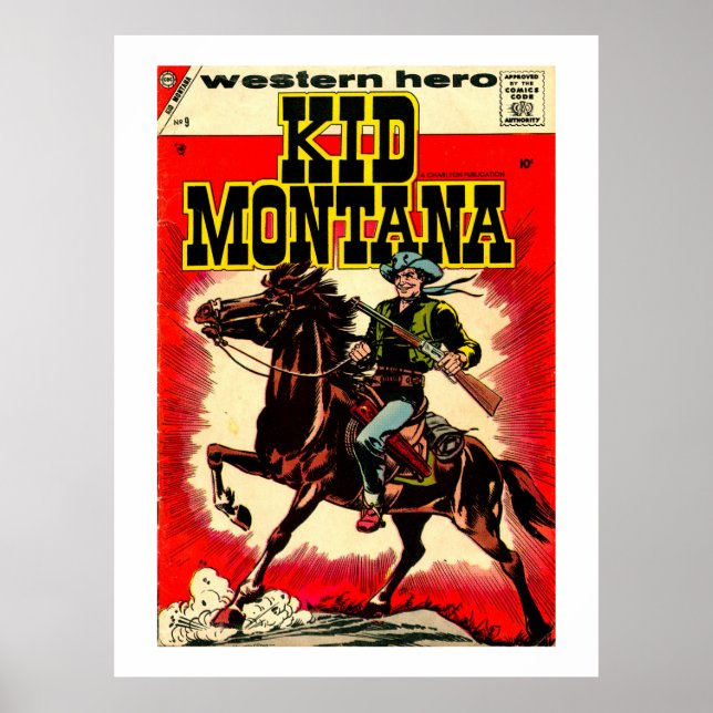 Kid Montana #9 Poster (Vorne)