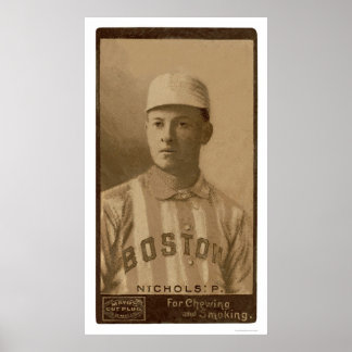 Kid Nichols Rare Baseball 1895 Poster