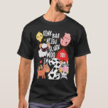 Kid Oink Baa Neigh Cluck Moo Im Two Birthday Party T-Shirt<br><div class="desc">Kid Oink Baa Neigh Cluck Moo Im Two Birthday Party drehen 2.</div>