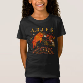 Kid Retro Aries Zodiac Tracks T - Shirt