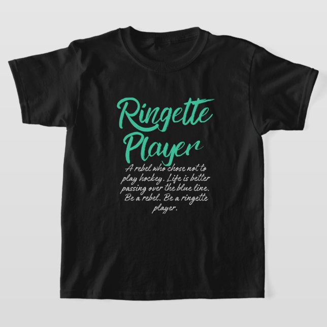 Kid-Ringette-Rebell T-Shirt (Ablage )