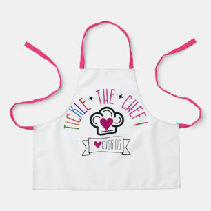 Kid "Tickle the Koch I heart cooking" Schürze, ros Schürze