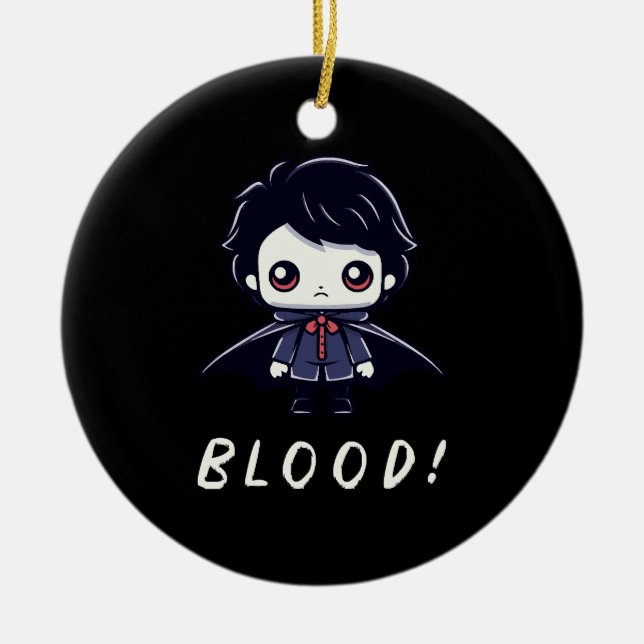 Kid Vampire Keramik Ornament (Vorne)