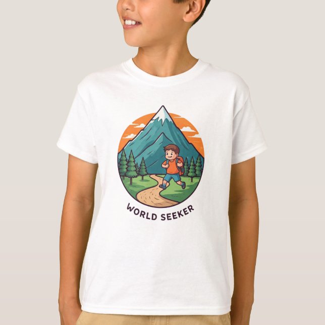 Kid World Seek T-Shirt (Vorderseite)