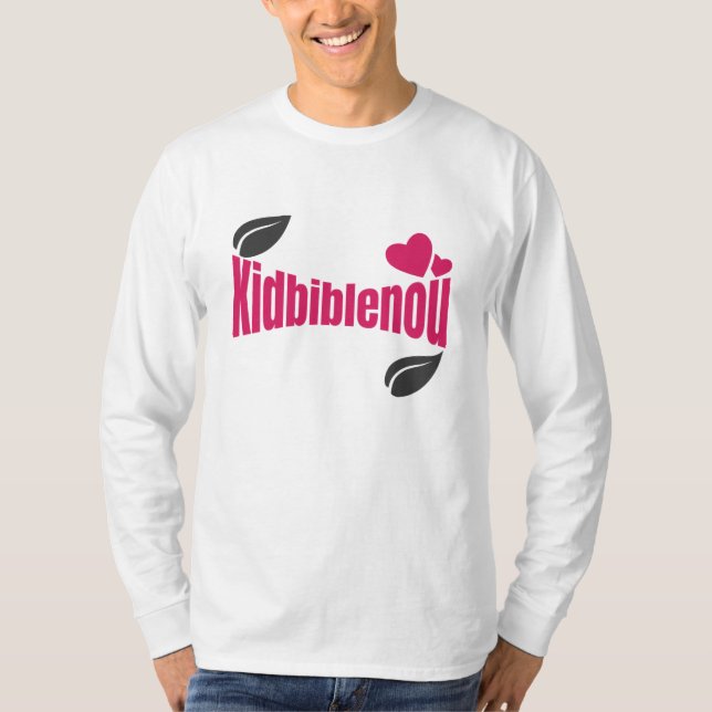 Kidbiblenou-Langärmel-T-Shirts T-Shirt (Vorderseite)