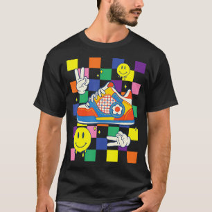 Kidcore Ästhetische Sneaker Fabric Patches Alt Tuc T-Shirt