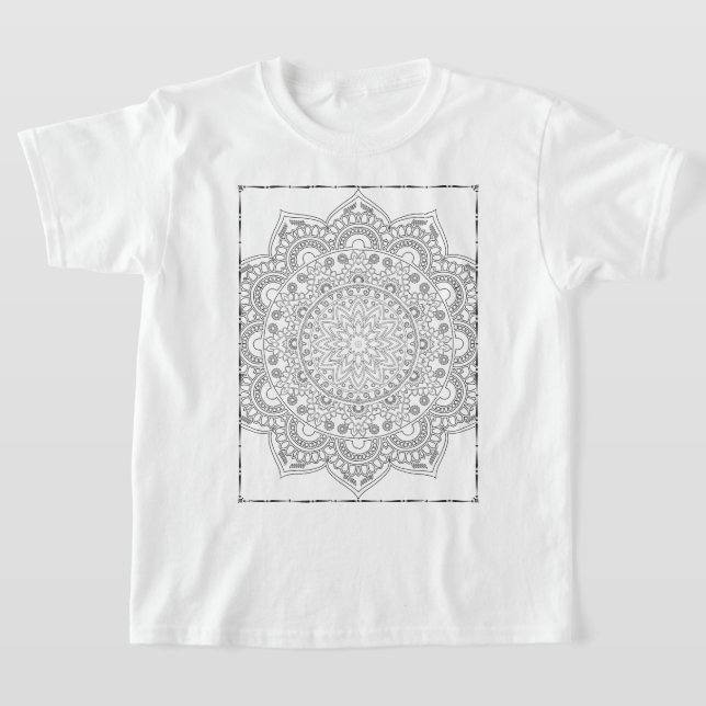 Kiddies Shirt Pattern (Mandala) (Ablage )