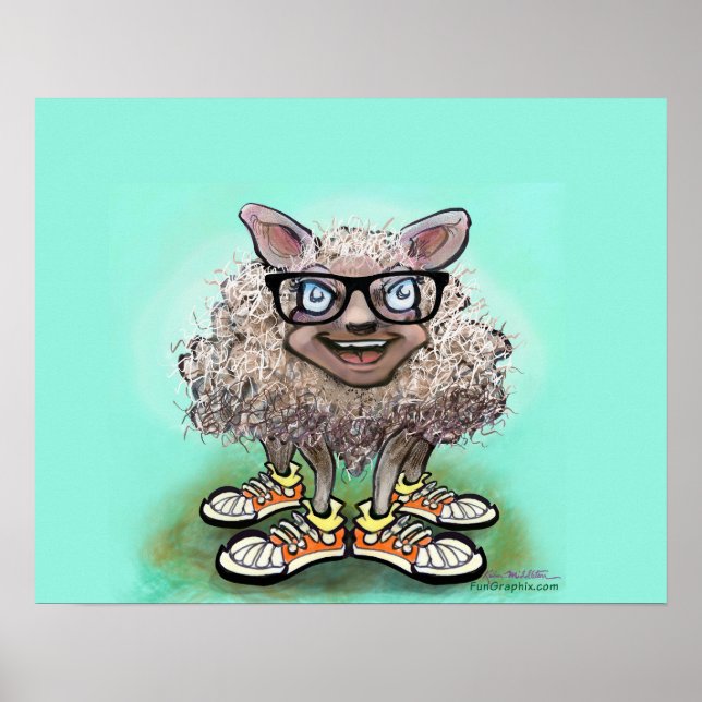 Kiddo Sheep Poster (Vorne)