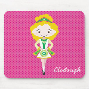 KIDLETS:: irische Tänzerblondine Mousepad