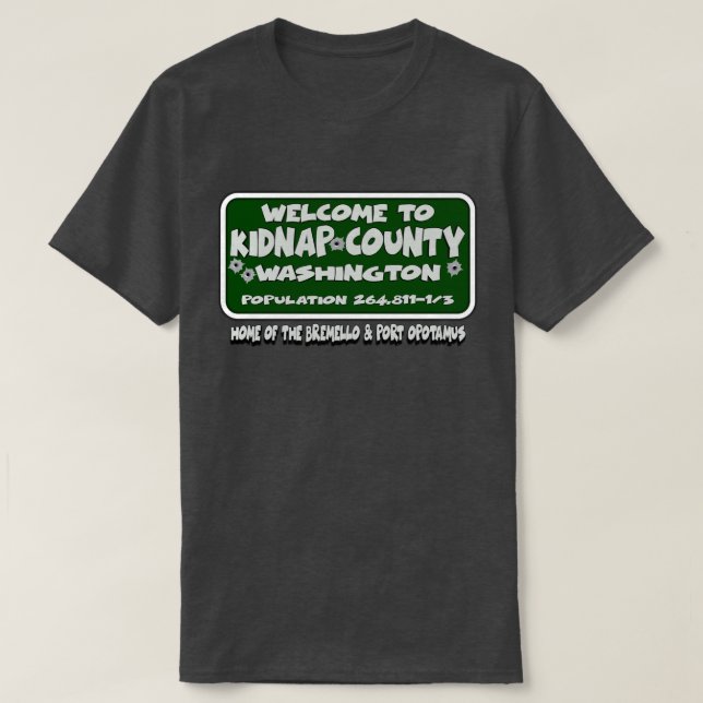 KIDNAP-LANDKREIS T-Shirt (Design vorne)