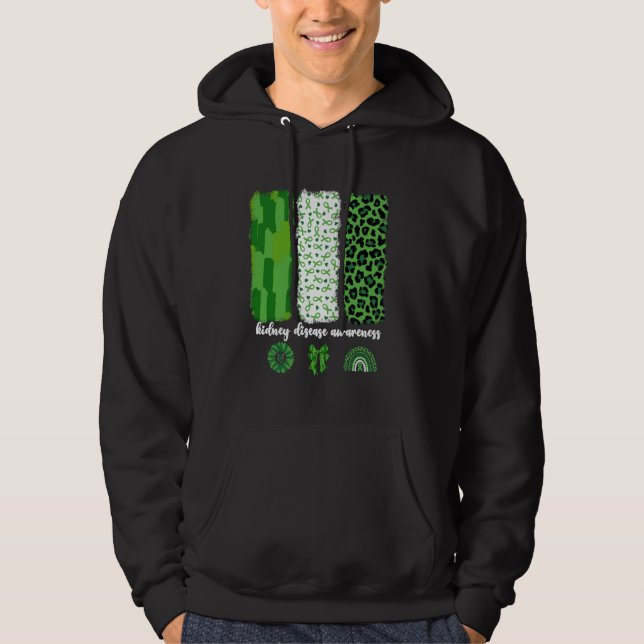 Kidney Disease Awareness CKD Chronic Kidney Diseas Hoodie (Vorderseite)