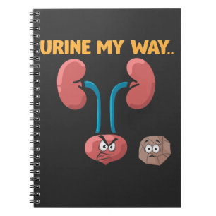 Kidney Stone Survivor Funny Operation Erholung Spa Notizblock