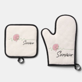 Kidney Survivor Ofenhandschuh & Topflappen-Set
