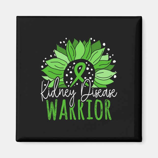 Kidnney Disease Warrior Magnet (Vorne)
